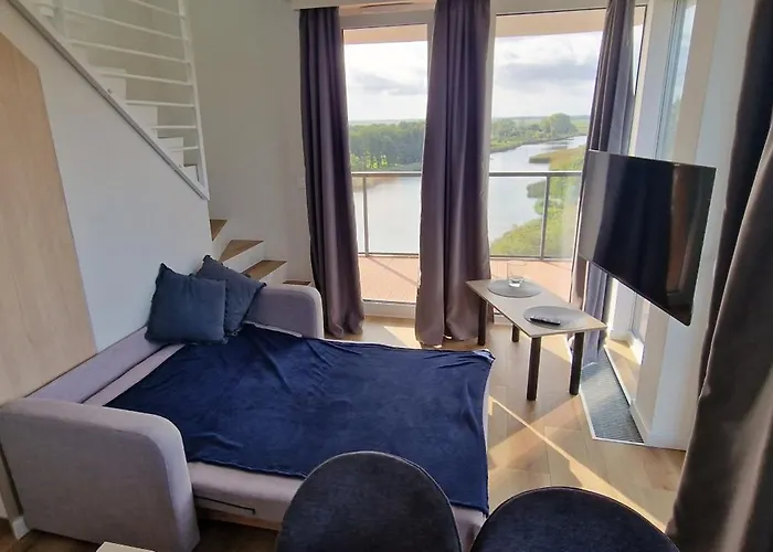 Lighthouse-penthouse An Ostsee Und Rega * Mrzezyno